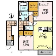 ルミエールオッツ A棟の間取り画像