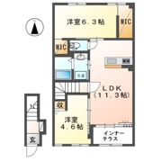 リーリエの間取り画像