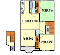 オークガーデンの間取り画像