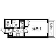 Mv.fm大阪放出Ⅱの間取り画像