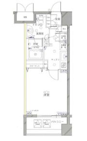 グリフォーネ横浜・中央の間取り画像