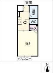 メゾントゥインクルの間取り画像