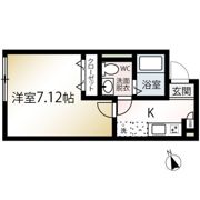 MQuarto一之江の間取り画像