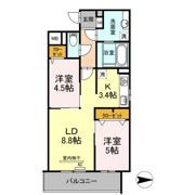 Dimorareの間取り画像