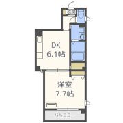 W.O.B.AWAZAの間取り画像