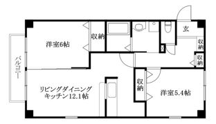 フォブールMIYAZAKIの間取り画像