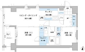ガーデニエール砧レジデンスの間取り画像