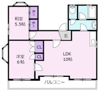 鈴木ハイムの間取り画像