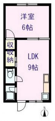 グリーンコーポの間取り画像