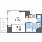 ソルテラス阿波座ウィズの間取り画像
