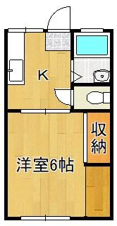 パナハイツカトレアの間取り画像