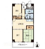 アーバン茜の間取り画像