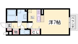 メゾンエスポワールの間取り画像