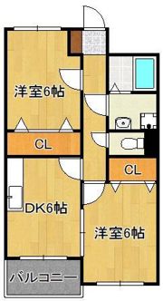 ダイヤモンドライフの間取り画像