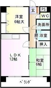 リーブル原Ⅱの間取り画像