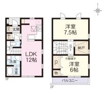 VileraⅠの間取り画像
