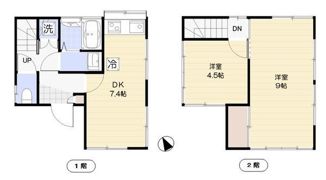 府中市住吉町1丁目戸建の間取り画像