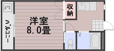 コープエスポワールⅠ棟の間取り画像