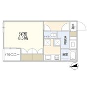 フラッツ奥沢エイトの間取り画像