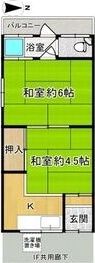 よすみコーポBの間取り画像