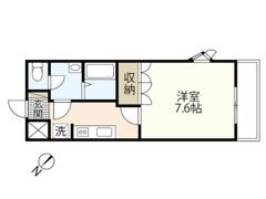 West Side Courtの間取り画像