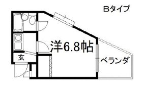 メゾン市川弐番館の間取り画像