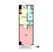 アルバ鹿田の間取り画像