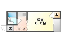 ラポールすすきの間取り画像