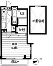 フォーチュンコート新中野の間取り画像