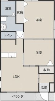 ドゥ・ヴィラージュの間取り画像