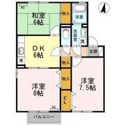 セジュールとし B棟の間取り画像