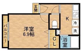 メゾン・ド・ユートピア八幡町の間取り画像