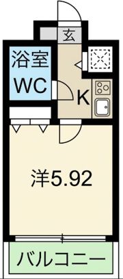 プレステージ住吉の間取り画像