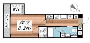 エバーグリーンの間取り画像