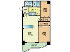 アヴァンティ高見MIの間取り画像
