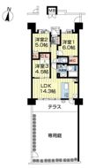 パレスト光の森ソラリスの間取り画像
