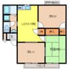 あかり Bの間取り画像
