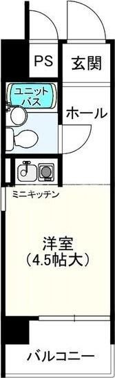 朝日プラザアクシス城東の間取り画像