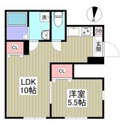 BHテラス江古田の間取り画像