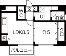 アージュ八事山の間取り画像