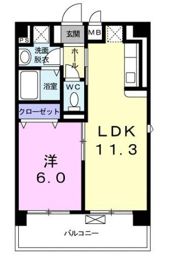 横網 リバーイーストの間取り画像