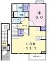 メゾン山中 Bの間取り画像