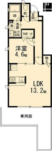 レジデンス桜山の間取り画像