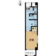 ハイツ一力の間取り画像