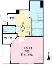 カーサ アルプスの間取り画像
