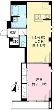 リヴィエール桜台の間取り画像