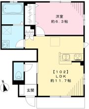 大泉グリーンハイツB棟の間取り画像