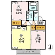 リビングタウン太田 A/B/C/Dの間取り画像