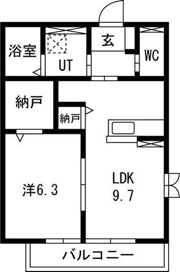 シャルージュの間取り画像