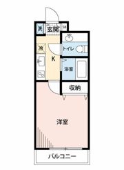 メゾン・ド・ヴィレ渋谷の間取り画像